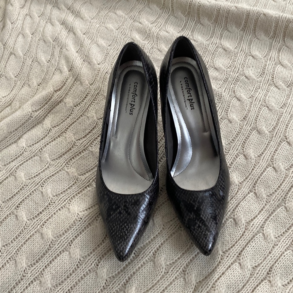 Snakeskin heels